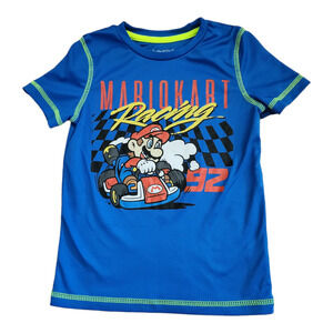 Boy's Super Mario Bros Mario Kart Racing Active Shirt 4